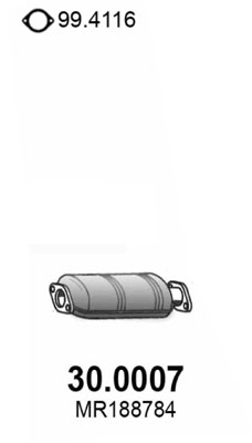 Asso Katalysator 30.0007