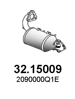 Asso Roetfilter, uitlaatinstallatie 32.15009
