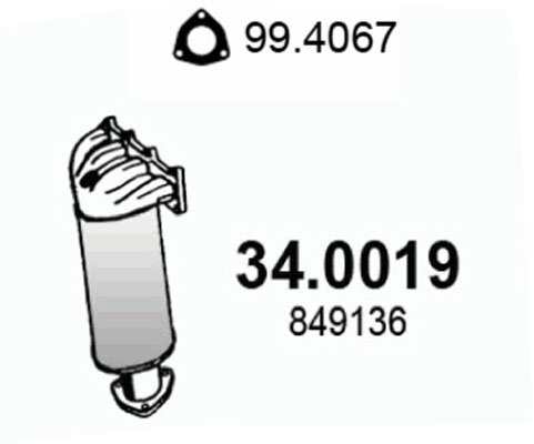 Asso Katalysator 34.0019