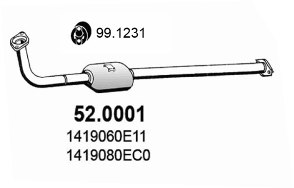 Asso Katalysator 52.0001