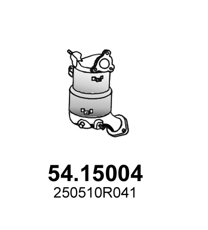 Asso Roetfilter, uitlaatinstallatie 54.15004