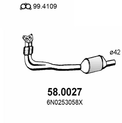 Asso Katalysator 58.0027