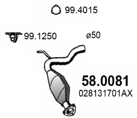 Asso Katalysator 58.0081