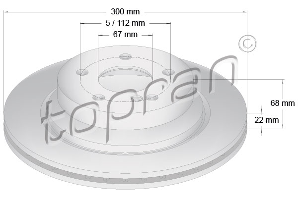Topran Remschijven 401 055