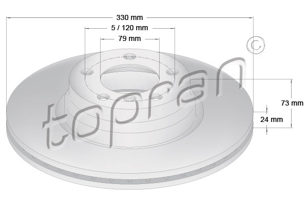 Topran Remschijven 503 015