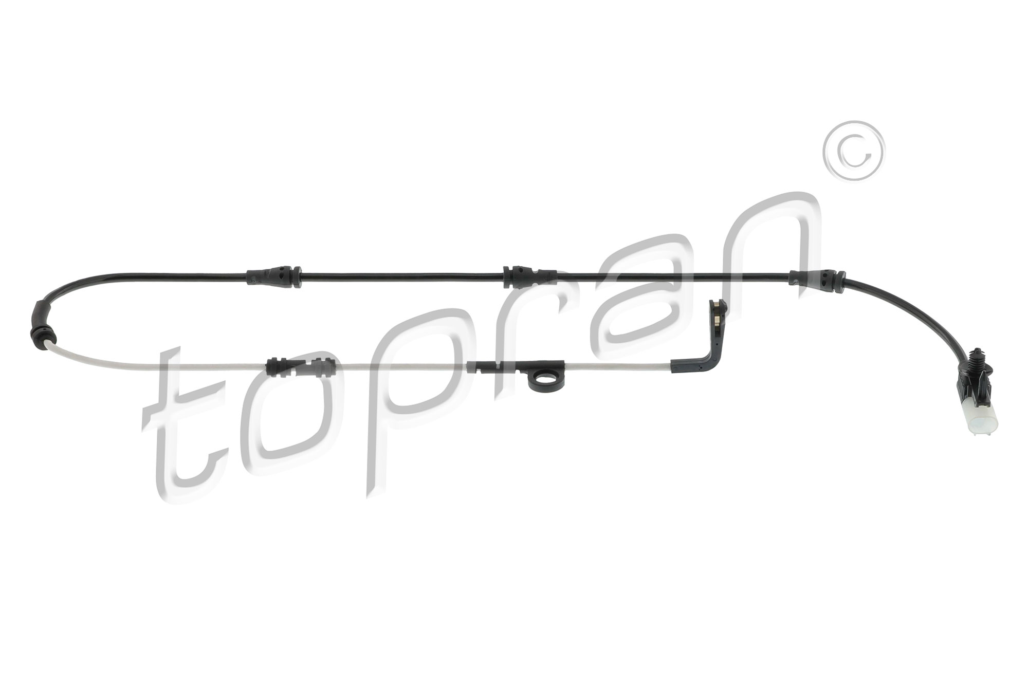 Topran Waarschuwingscontact, remvoering-/blokslijtage 602 013