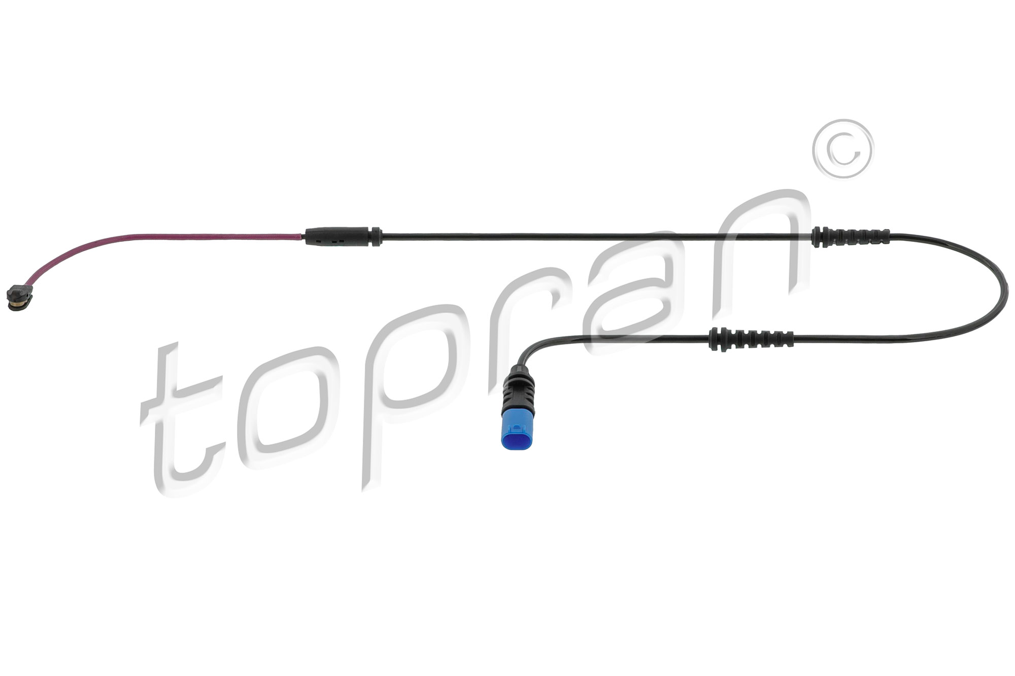 Topran Waarschuwingscontact, remvoering-/blokslijtage 504 654