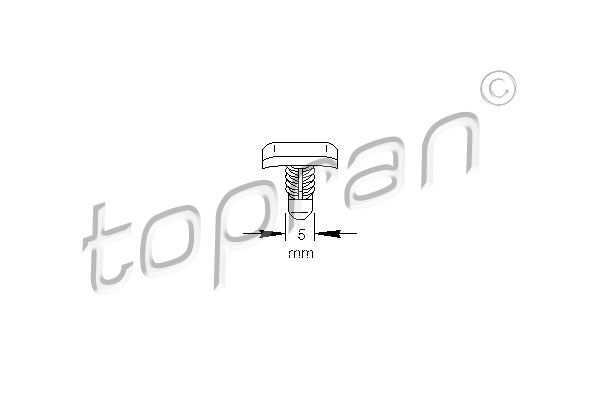 Topran Motorkapaccessoires  103 307