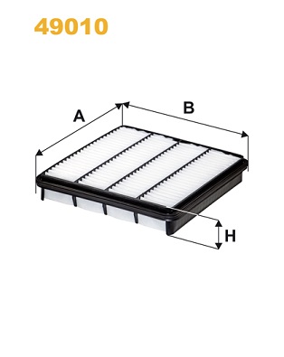 Wix Filters Luchtfilter 49010