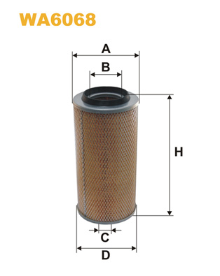 Wix Filters Luchtfilter WA6068