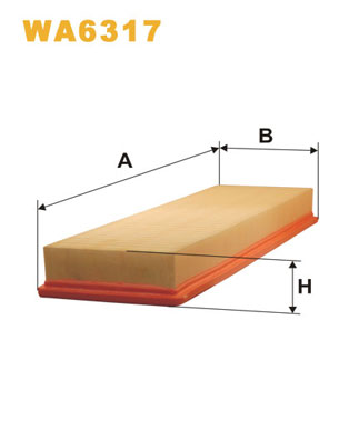 Wix Filters Luchtfilter WA6317
