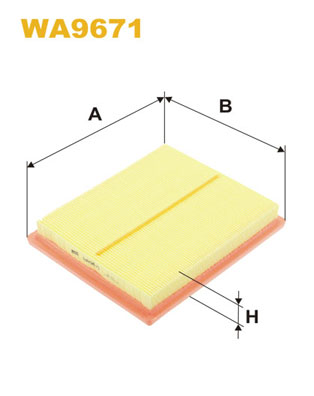 Wix Filters Luchtfilter WA9671