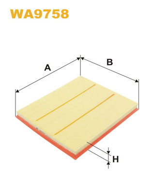 Wix Filters Luchtfilter WA9758