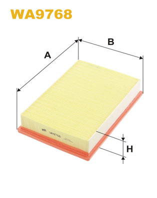 Wix Filters Luchtfilter WA9768