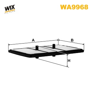 Wix Filters Luchtfilter WA9968