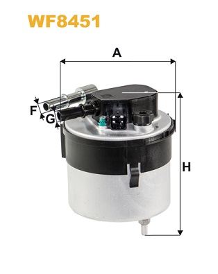 Wix Filters Brandstoffilter WF8451