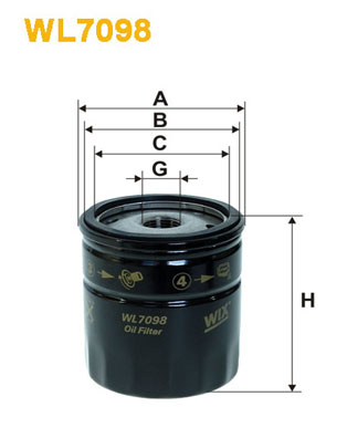 Wix Filters Carter ontluchtingsfilters WL7098