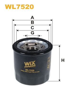 Wix Filters Oliefilter WL7520