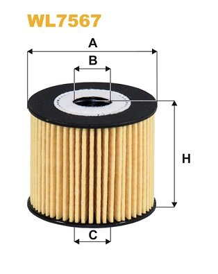 Wix Filters Oliefilter WL7567