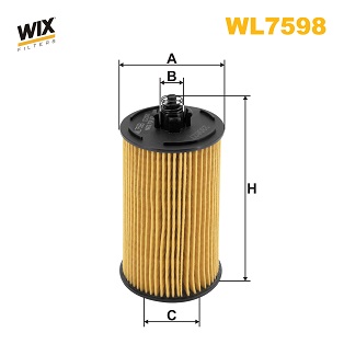 Wix Filters Oliefilter WL7598