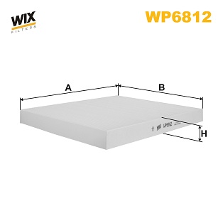 Wix Filters Interieurfilter WP6812