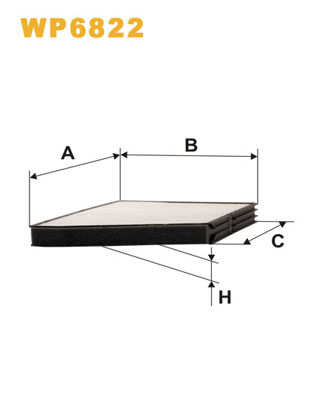 Wix Filters Interieurfilter WP6822