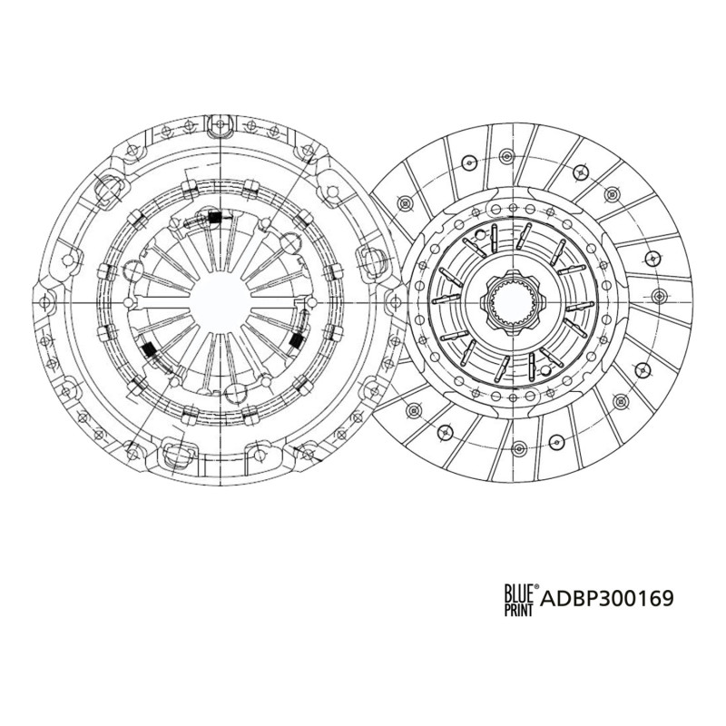 Blue Print Koppelingsset ADBP300169