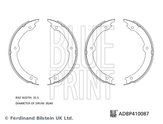 Blue Print Remschoen set ADBP410087