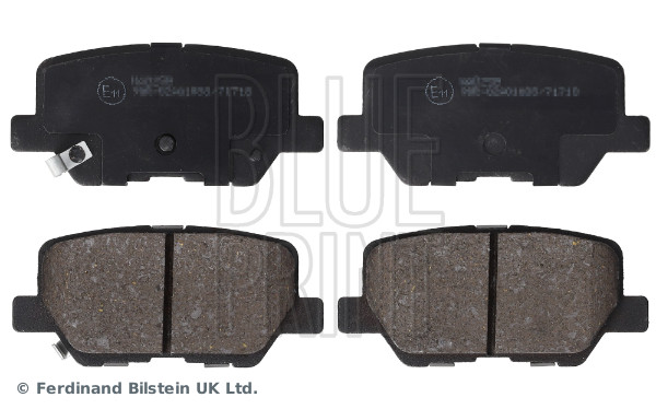Blue Print Remblokkenset, schijfrem ADBP420163
