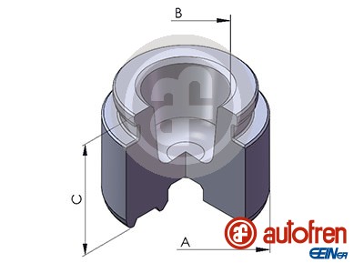 Autofren Seinsa Remzadel/remklauw zuiger D025271