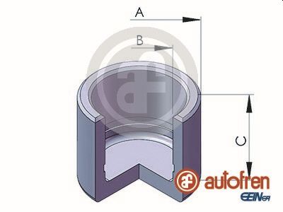 Autofren Seinsa Remzadel/remklauw zuiger D02528