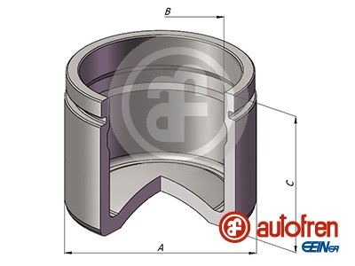 Autofren Seinsa Remzadel/remklauw zuiger D025598