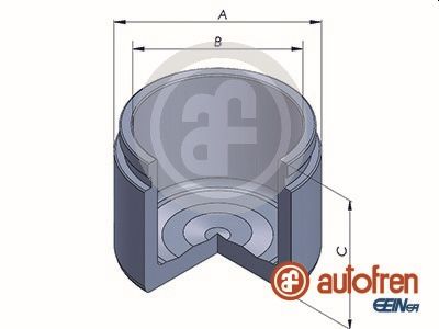 Autofren Seinsa Remzadel/remklauw zuiger D025638