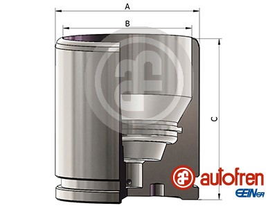 Autofren Seinsa Remzadel/remklauw zuiger D025682