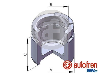 Autofren Seinsa Remzadel/remklauw zuiger D02571