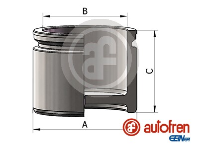 Autofren Seinsa Remzadel/remklauw zuiger D025761