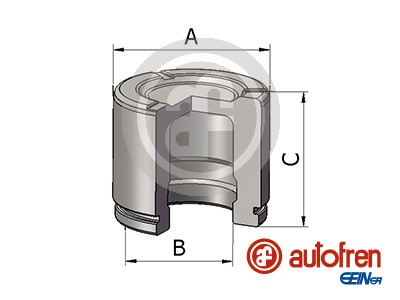 Autofren Seinsa Remzadel/remklauw zuiger D025785