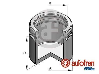 Autofren Seinsa Remzadel/remklauw zuiger D025798