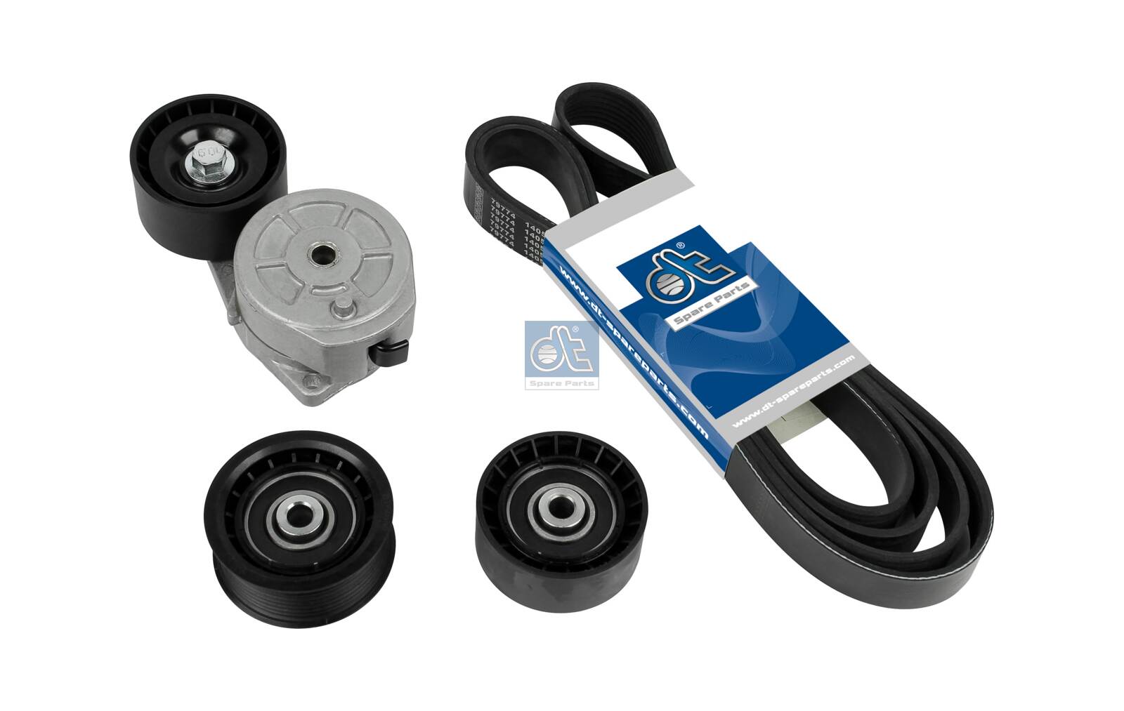 Dt Spare Parts Poly V-riemen kit 1.31186