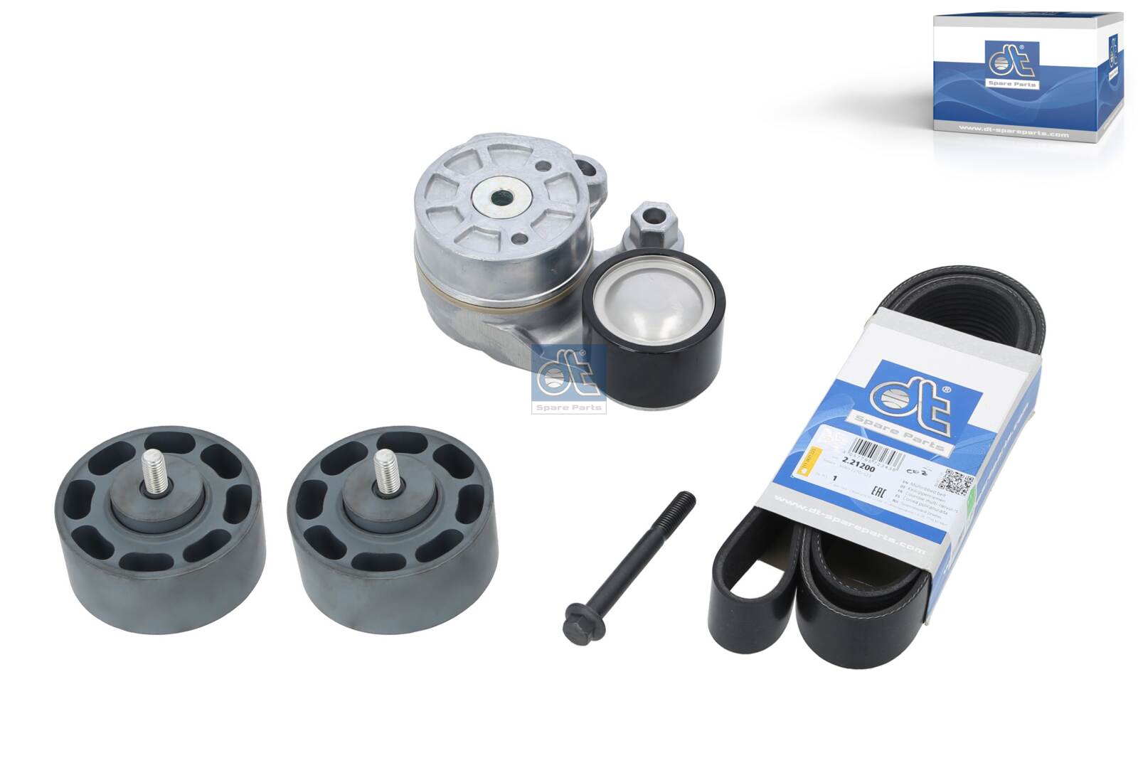 Dt Spare Parts Poly V-riem set 2.91580