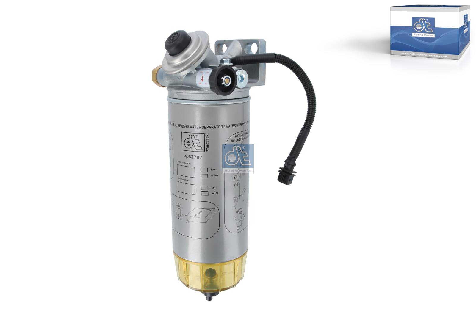 Dt Spare Parts Brandstof waterscheidingsfilter 4.62787
