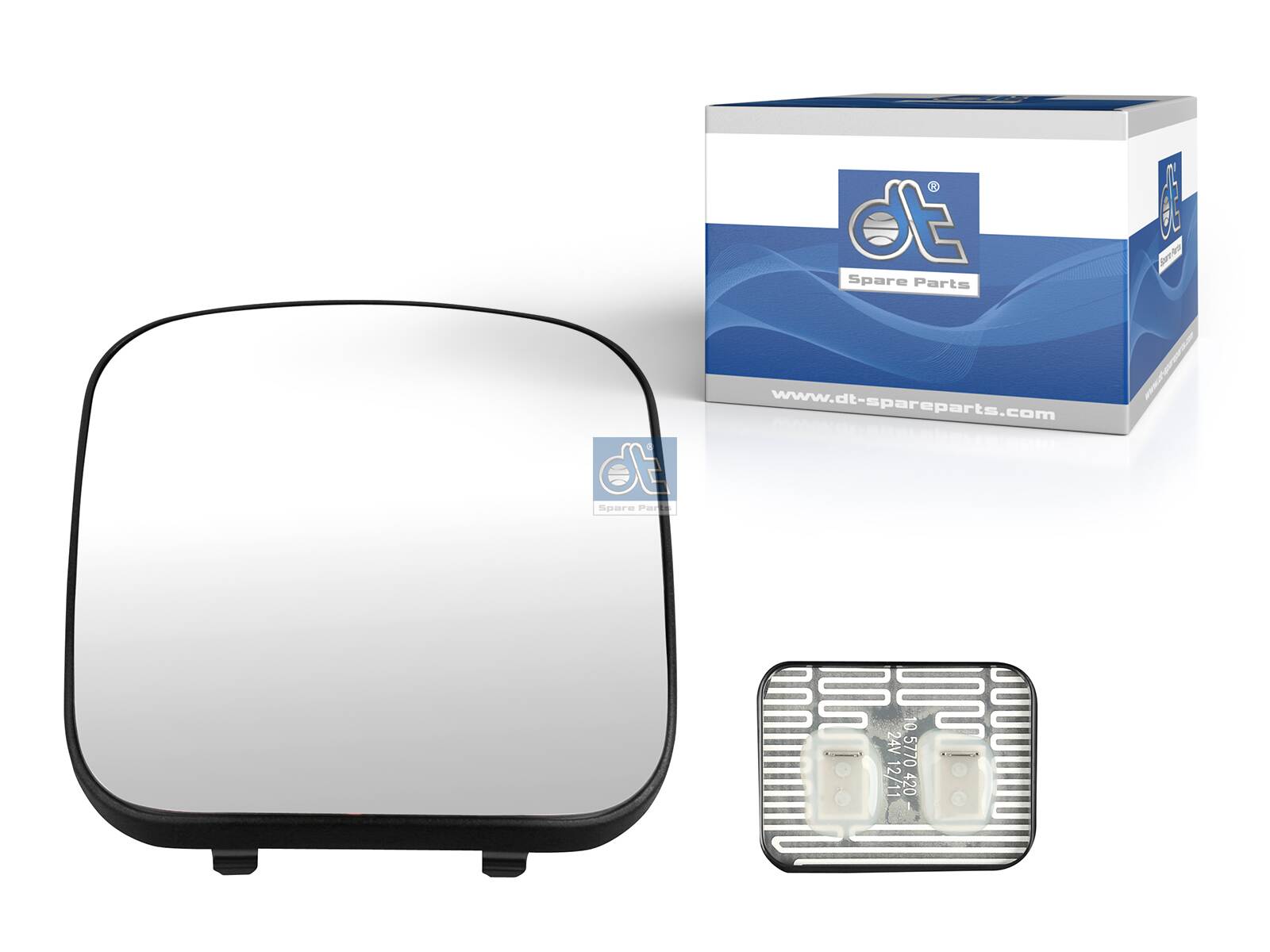 Dt Spare Parts Buitenspiegelglas 4.64835