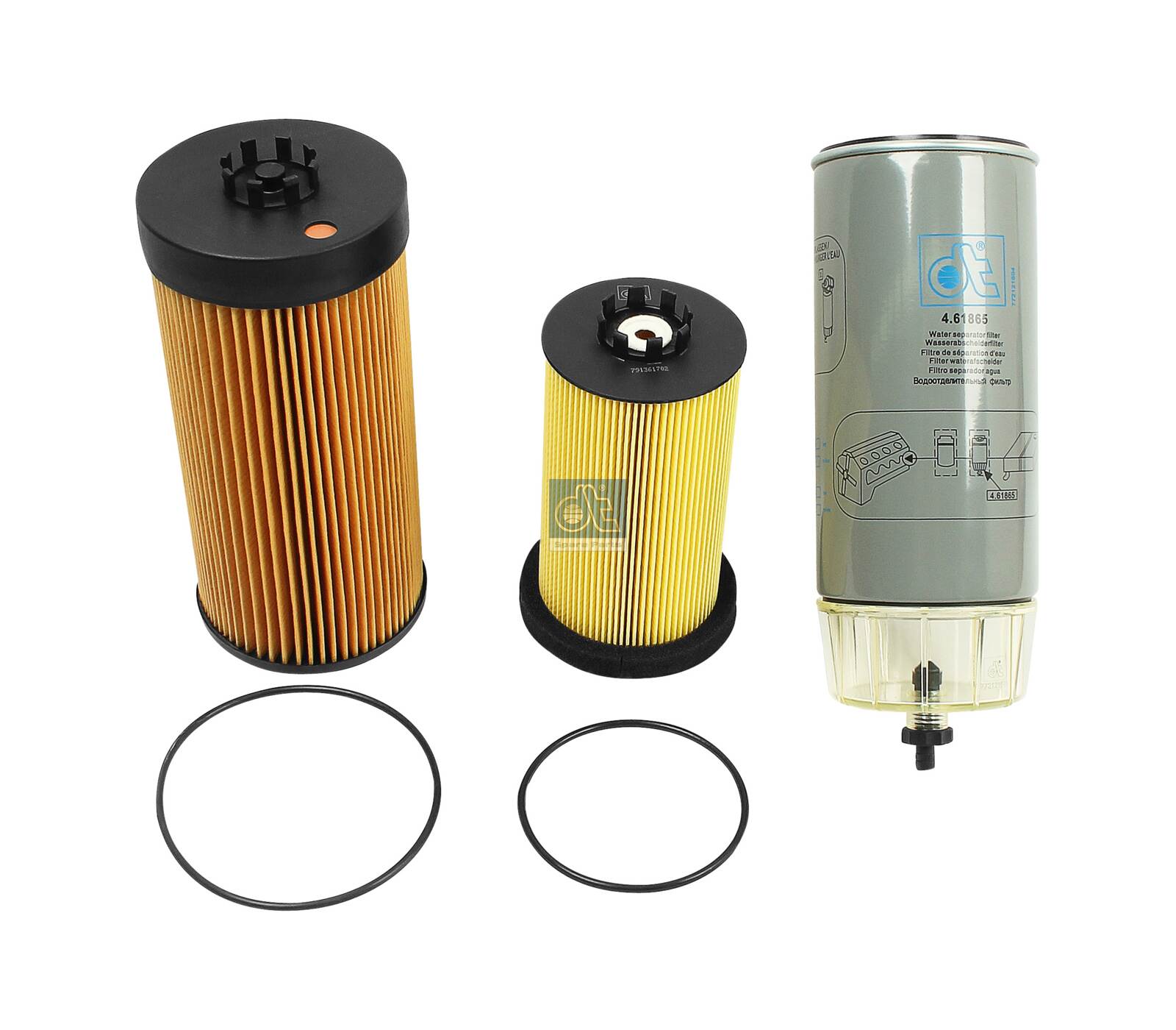 Dt Spare Parts Filterset 4.92107