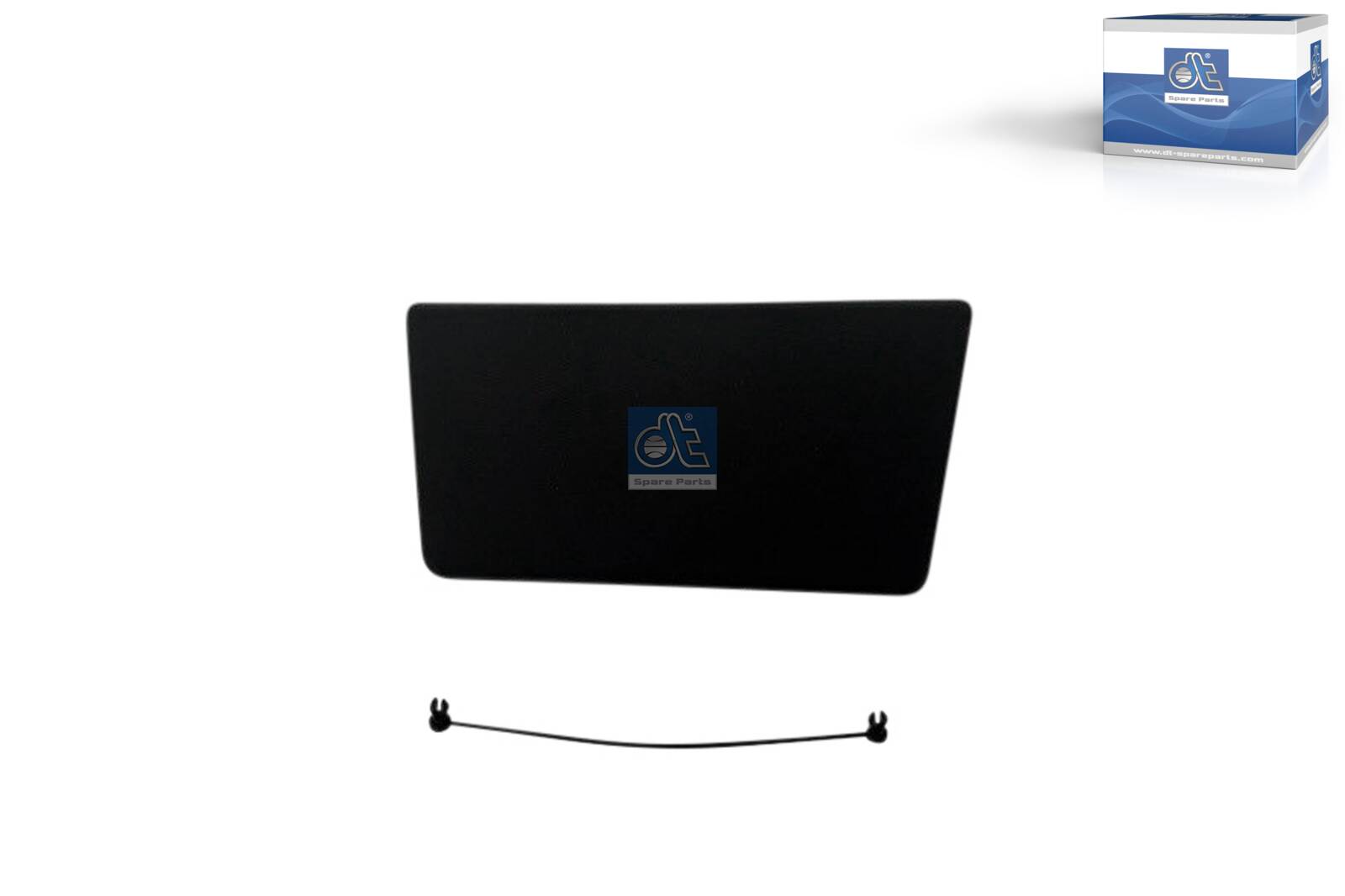 Dt Spare Parts Plaat, bumper 6.00142