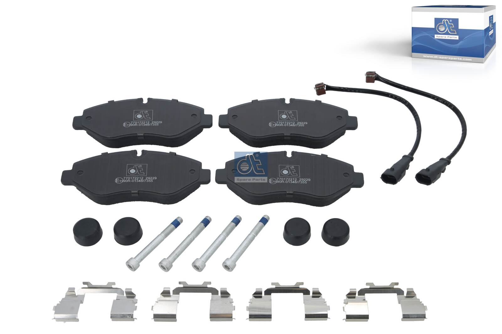 Dt Spare Parts Remblokkenset, schijfrem 7.00269
