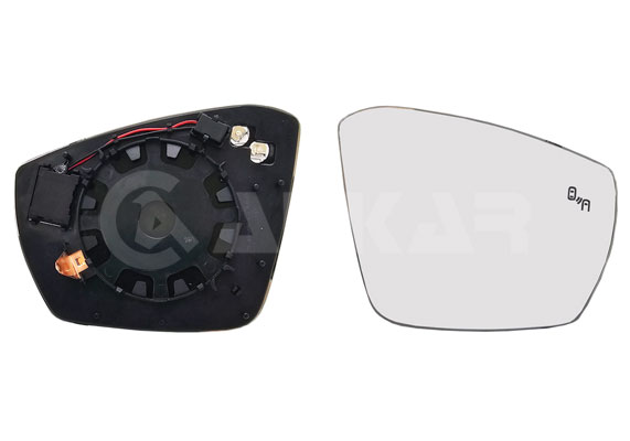 Alkar Buitenspiegelglas 6434531