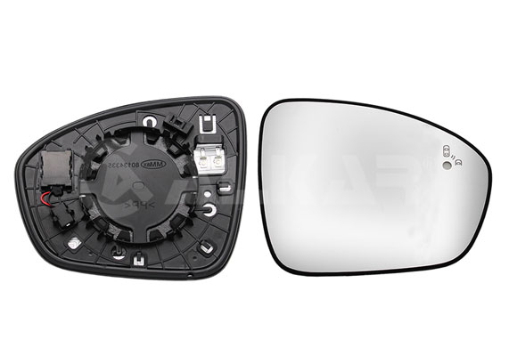Alkar Buitenspiegelglas 6478343