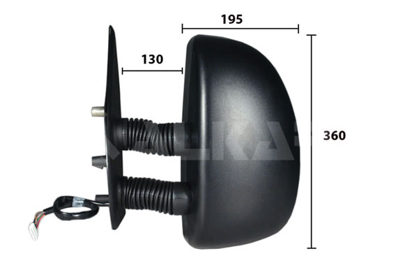 Alkar Buitenspiegel 9256961