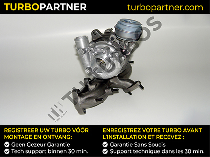 Turboshoet Turbolader 1101166