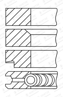 Goetze Engine Zuigerveren 08-106700-00